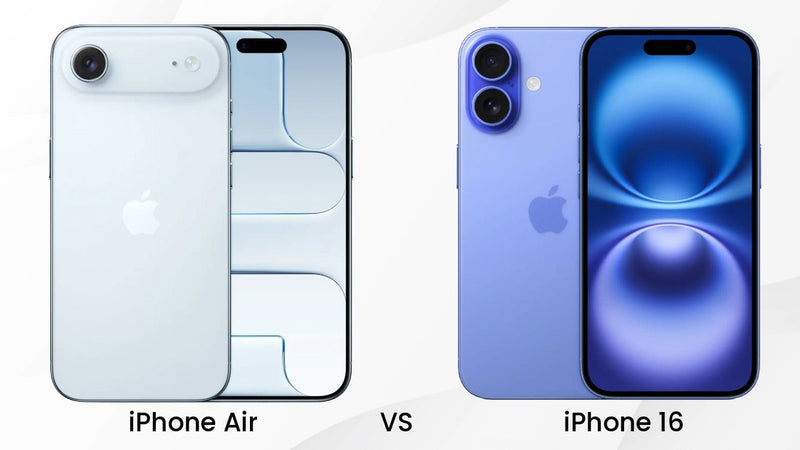 iPhone Air vs iPhone 16 - Sustainability and Repairability compared