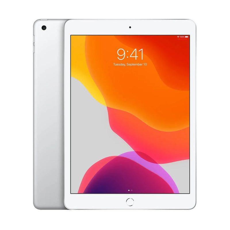 Apple iPad 7 2019 WiFi + Cellular 32GB / Silver / Pristine Condition