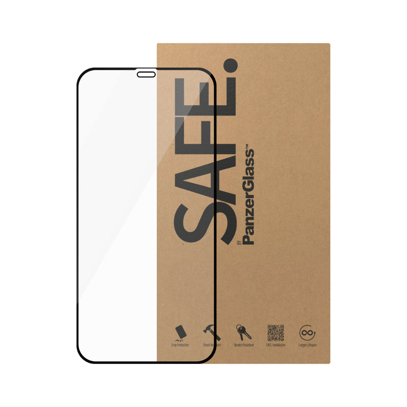 PanzerGlass SAFE. by PanzerGlass® Screen Protector Apple iPhone 12 | 12 Pro | Ultra-Wide Fit Clear / Brand New Condition