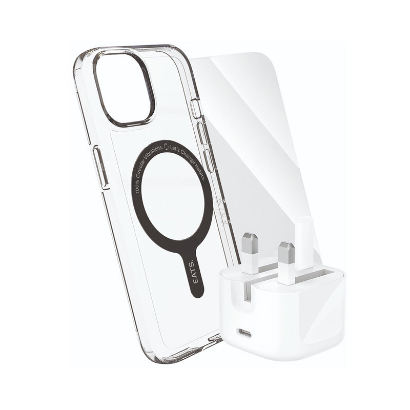 Reboxed Power & Protect Advanced Bundle iPhone 15 Clear / Pristine Condition