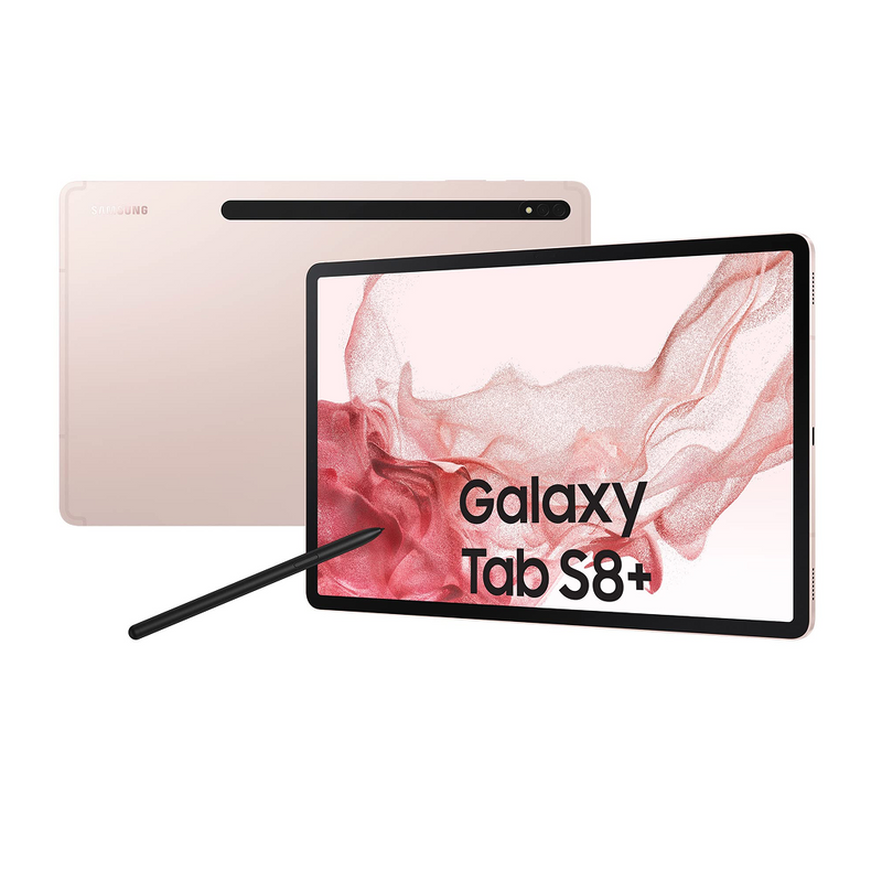 Samsung Galaxy Tab S8 Plus WiFi Cellular 256GB / Pink Gold / Pristine Condition