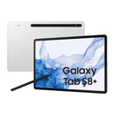 Samsung Galaxy Tab S8 Plus WiFi Cellular 128GB / Silver / Pristine Condition