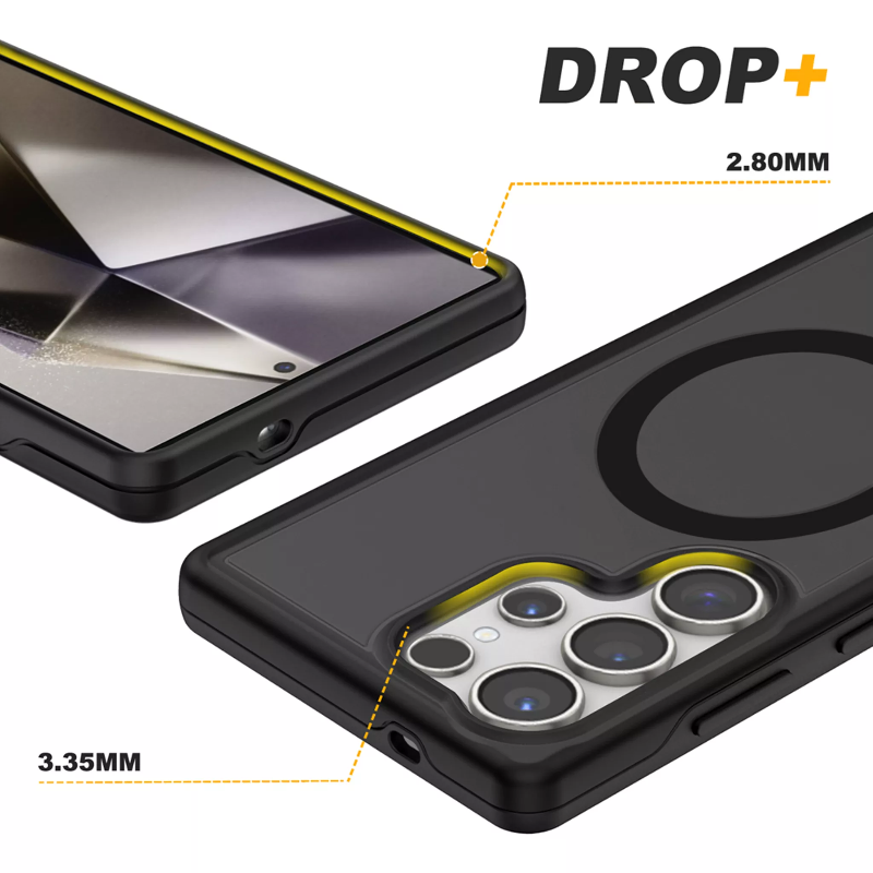 ProMag Matte Case for Galaxy S25 Ultra -Black