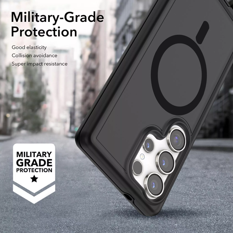 ProMag Matte Case for Galaxy S25 Ultra -Black