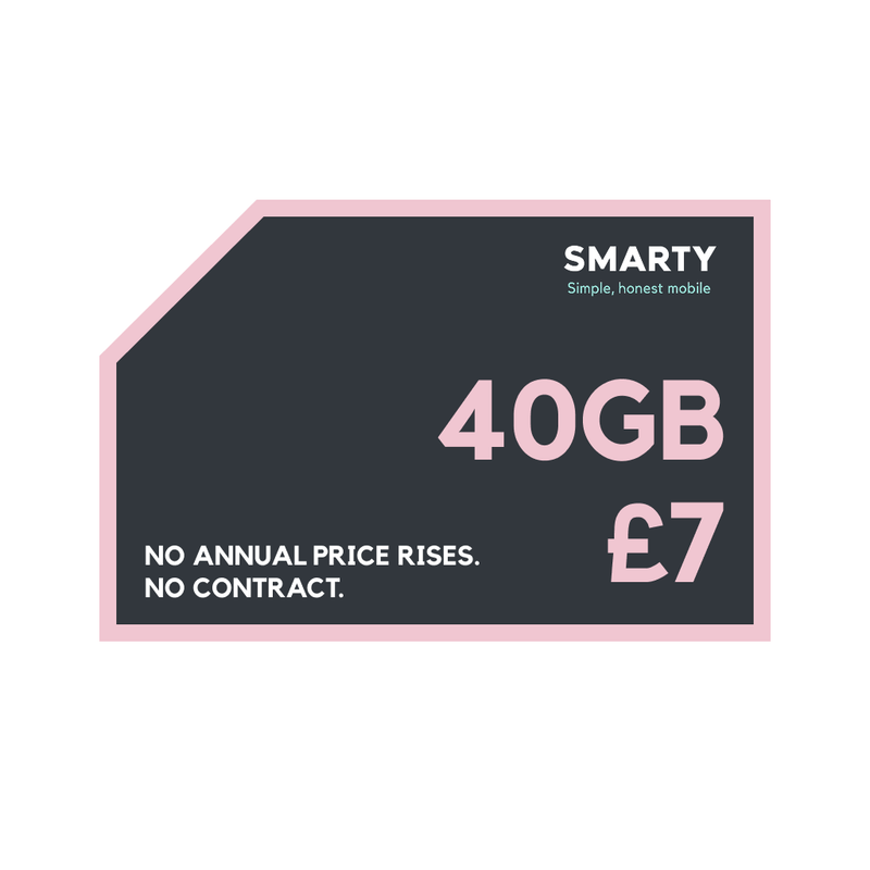 SMARTY - 40GB Data