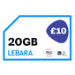 Lebara 30 Day Plan 20GB / £10 Per Month / Pay Monthly #Data_£10 Per Month