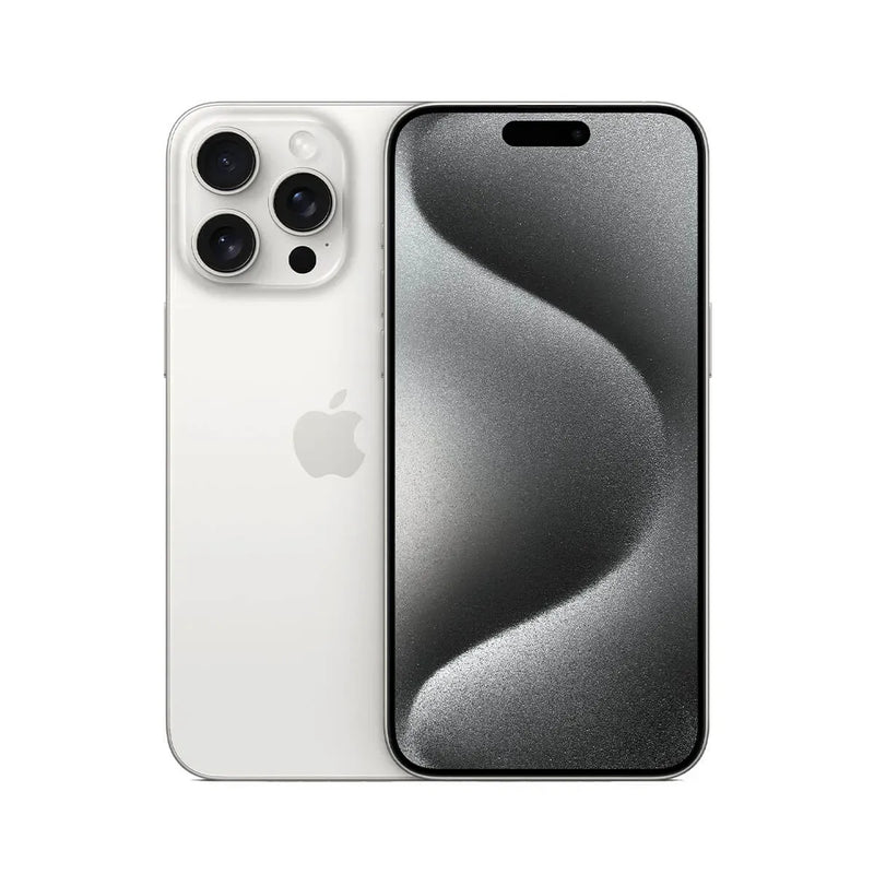 Apple iPhone 15 Pro Max 256GB / White Titanium / Premium Condition