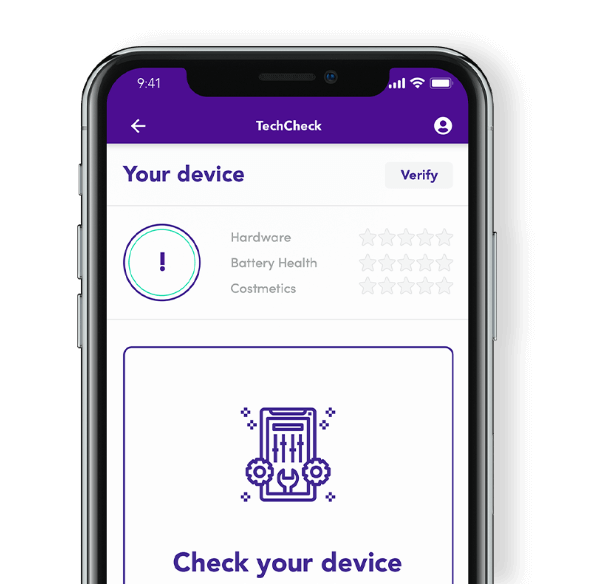 TechCheck® Device Certification | 70-Point diagnostics by reboxed®