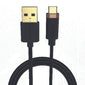 Duracell Duracell USB-A to lightning Braided Cable 2 Metre / Black / Brand New Condition #Colour_Black