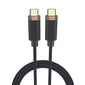 Duracell Duracell USB-C To USB-C Braided Cable 1 Metre / Black / Brand New Condition #Colour_Black